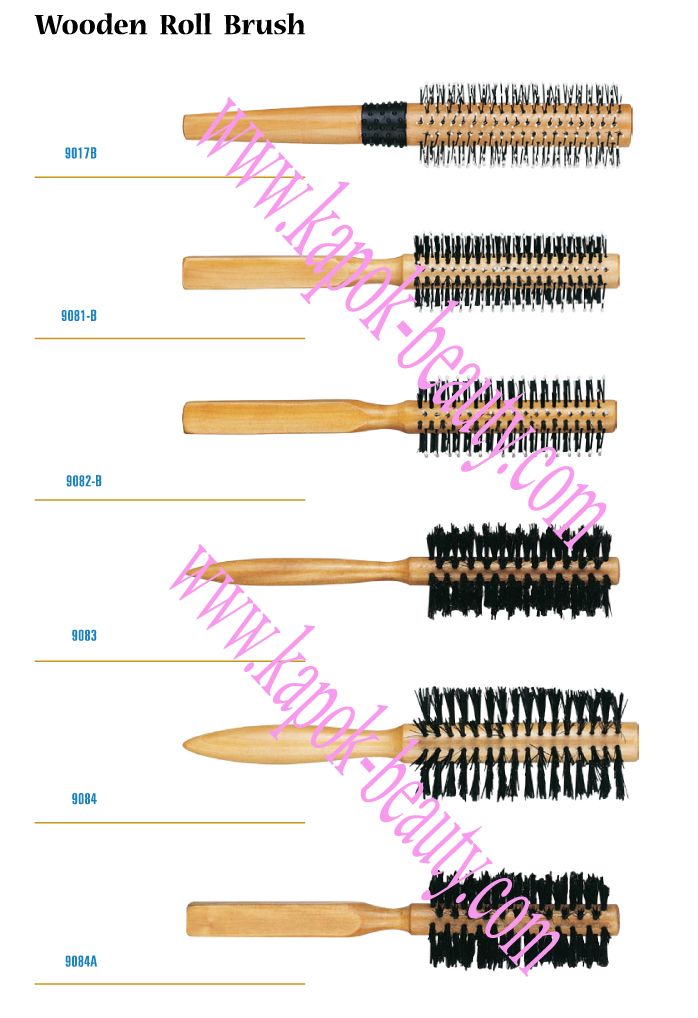 Cepillos de madera para el cabello