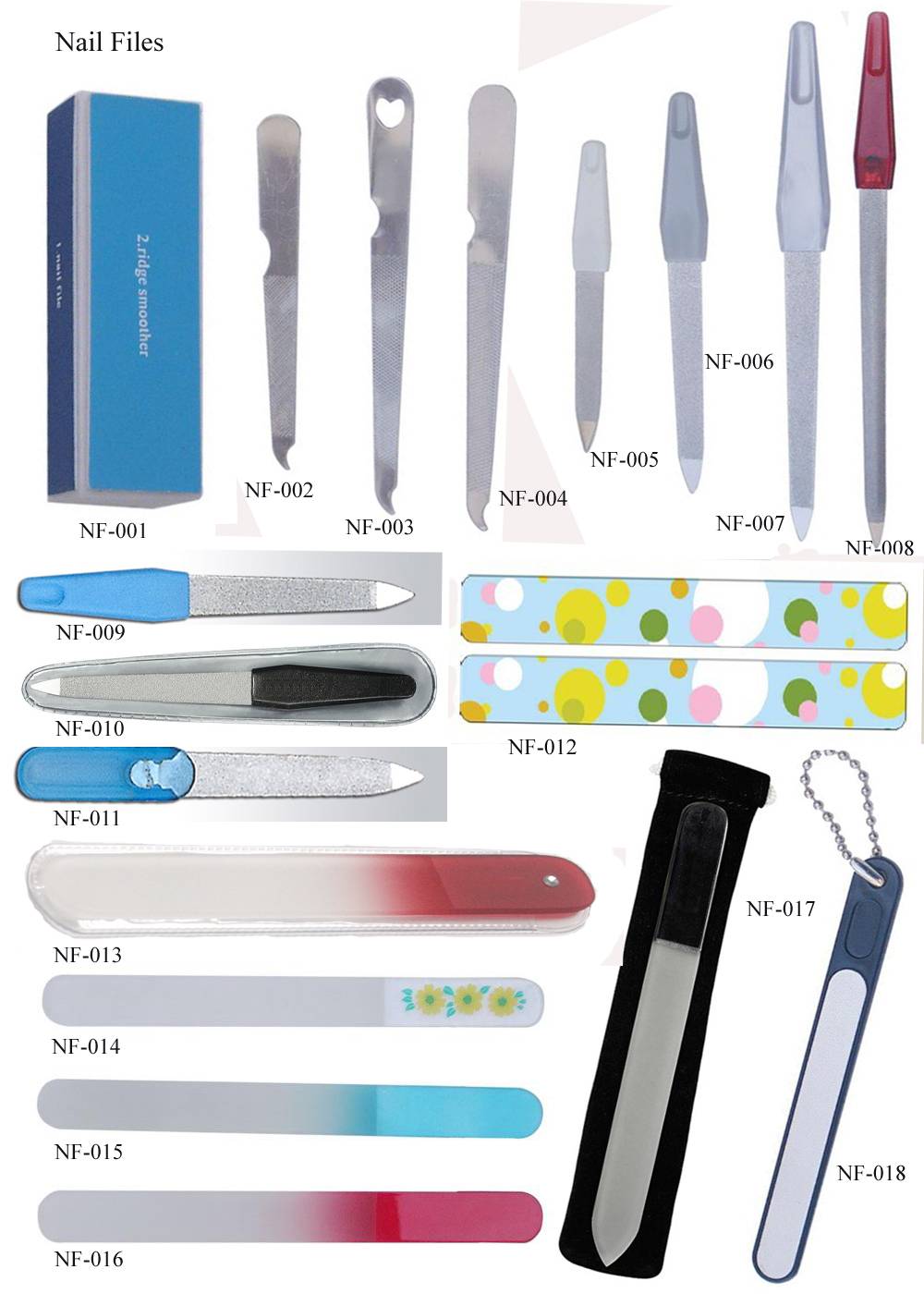 Moldeadores de uñas para promoción
