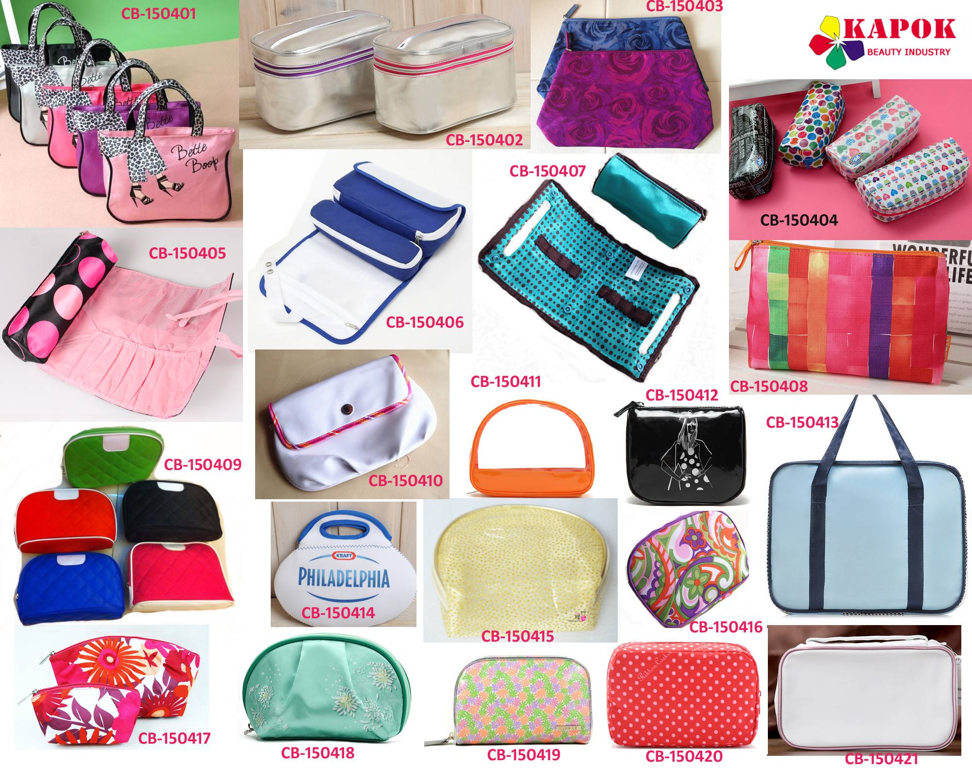 Mini bolsos, neceseres, bolsas de cosméticos, neceseres