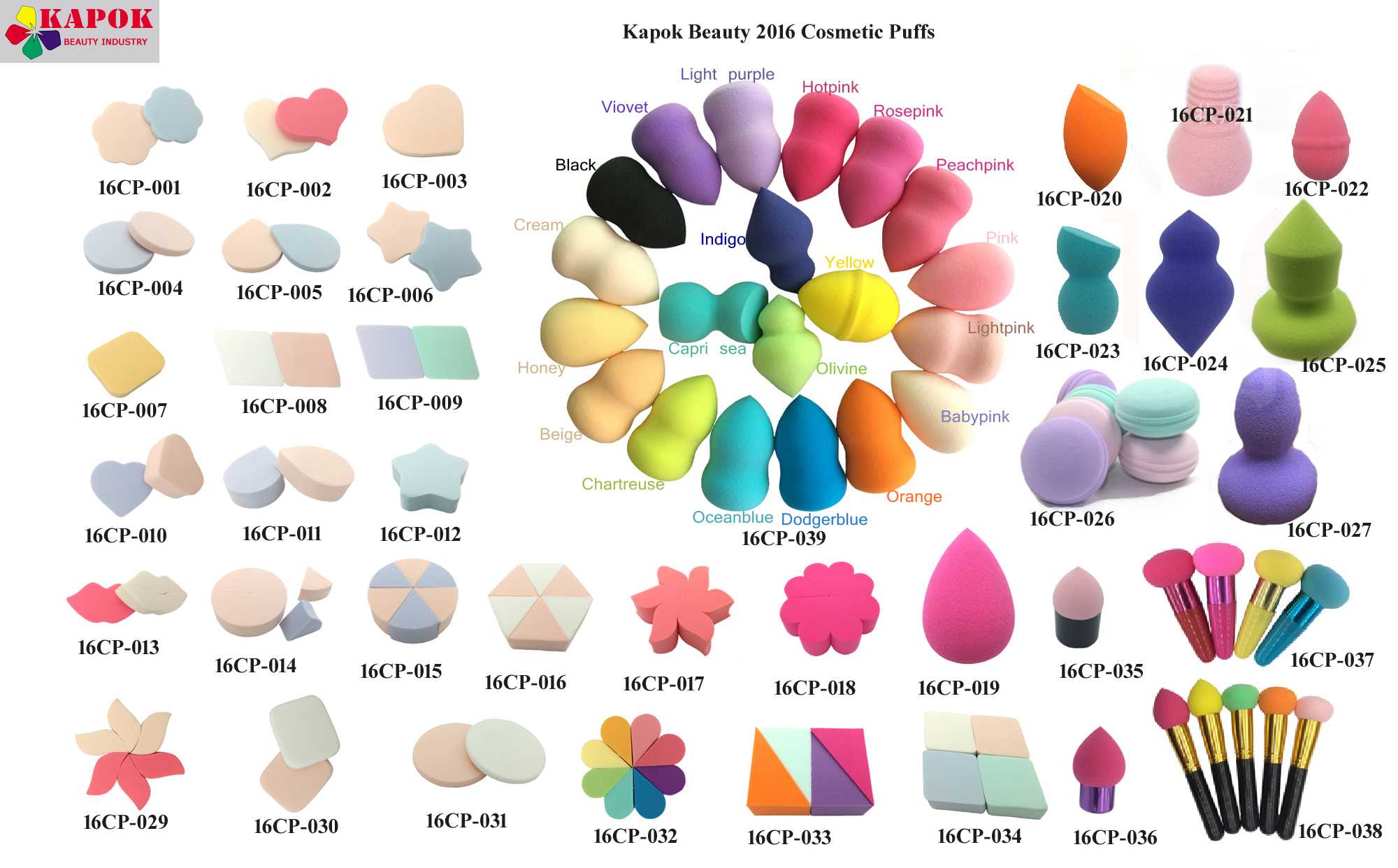 SBR NBR Cosmetic Puffs makeup  Puffs sponges