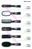 Juego de pinceles para cabello negro