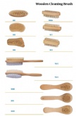 Cepillos de baño de madera Cepillos limpios