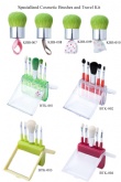 Specialized makeup travel brush Set