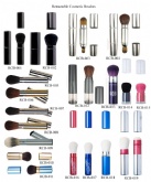 Retractable Make-up Brushes
