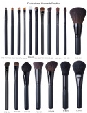 Vegan Enviroment Friendly Synthetic Cosmetic Brushes