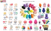 SBR NBR Cosmetic Puffs makeup  Puffs sponges