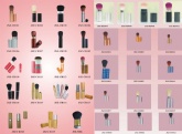 Brocha retráctil de marca privada profesional para polvos, maquillaje, cosmética, OEM