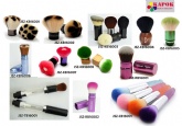 Marca profesional, marca privada, brocha Kabuki, brocha para polvos, brocha para colorete, brocha angular para mejillas, brocha cosmética de maquillaje OEM