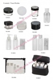 Botellas de plástico para cosméticos o viajes